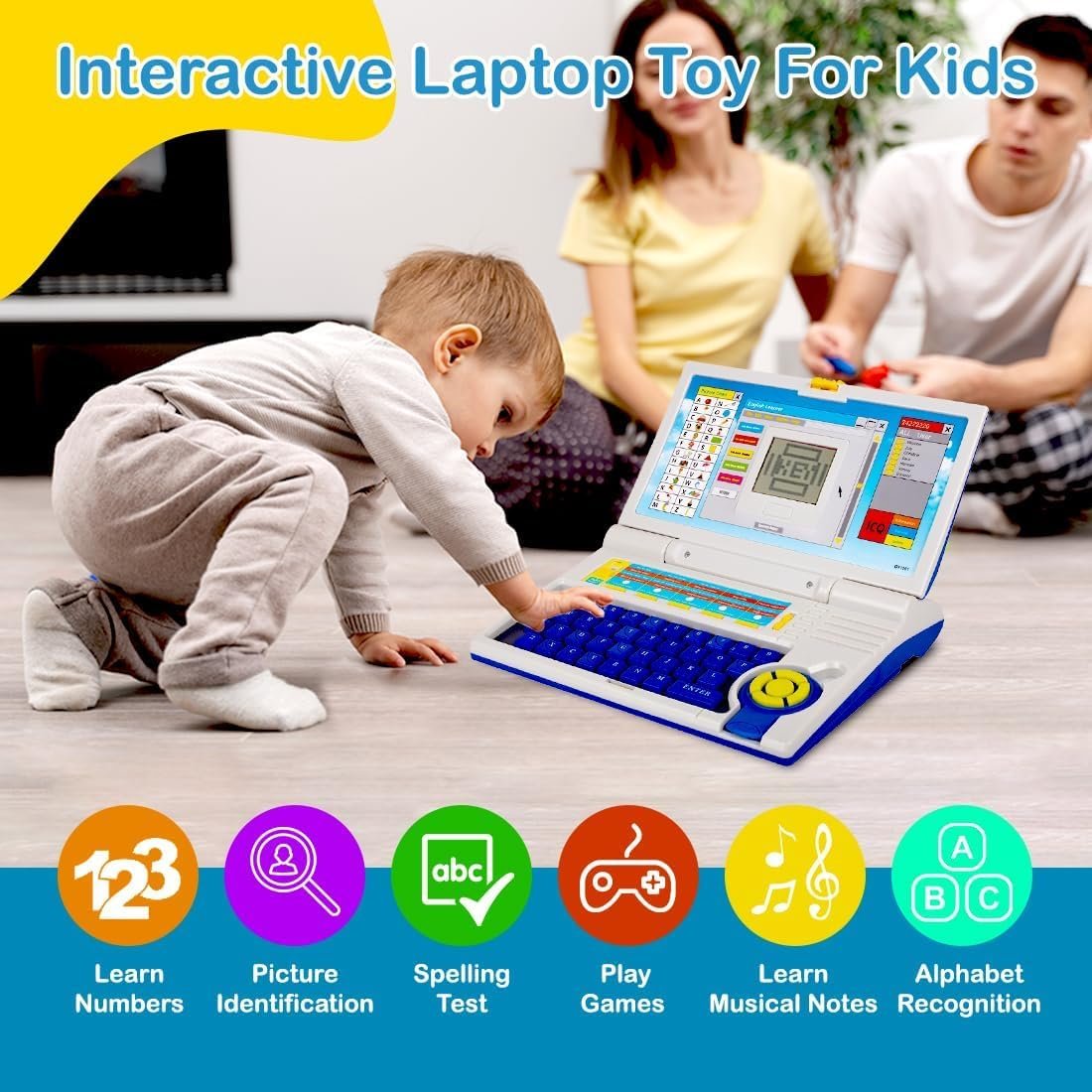 20 Functions Kids English Learner Mouse Control Laptop
