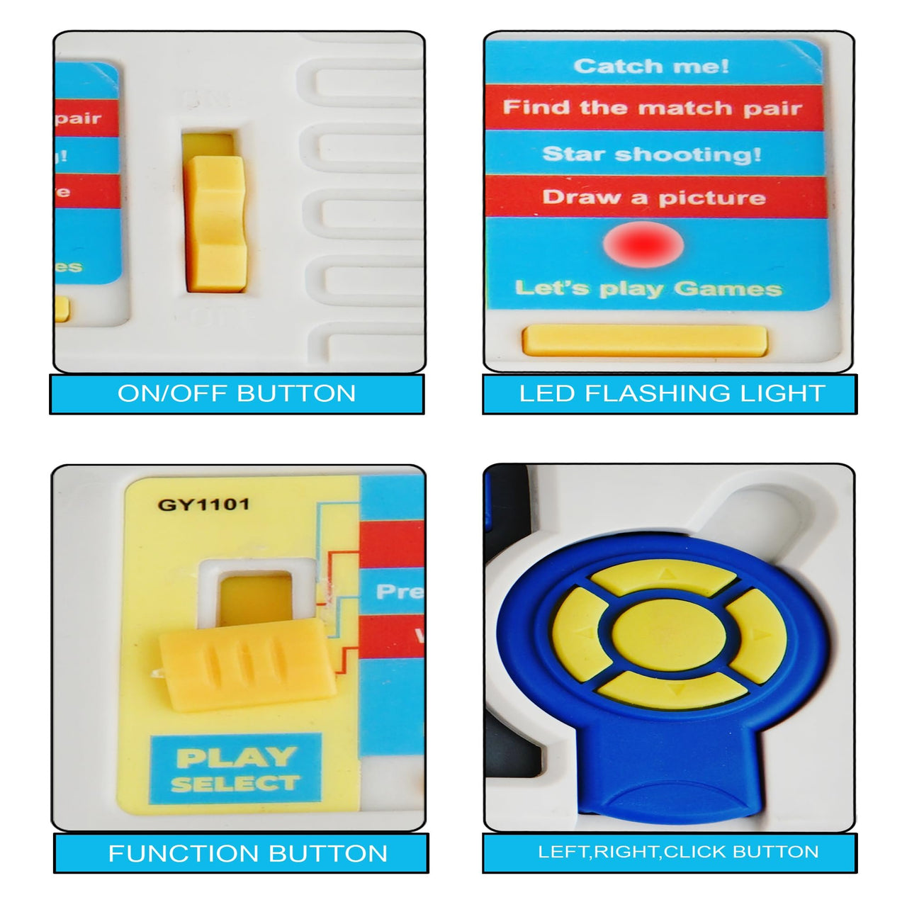 20 Functions Kids English Learner Mouse Control Laptop