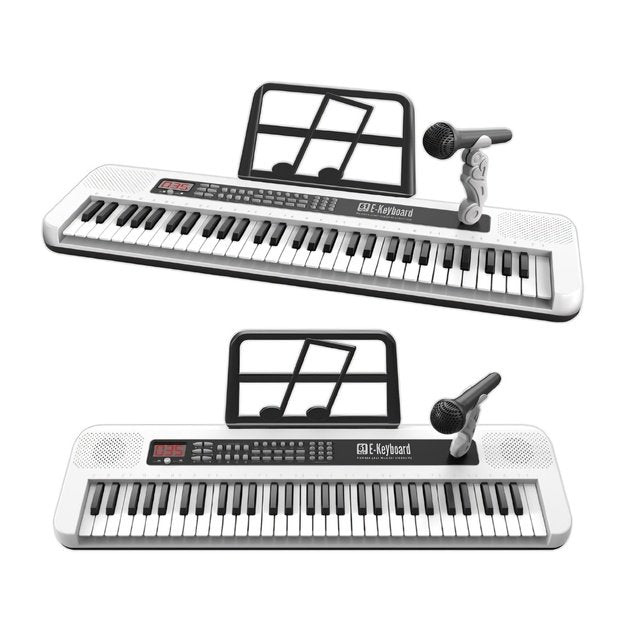 61 Keys Electronic Musical Keyboard Piano With Mic