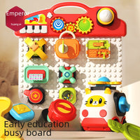 Huanger Montessori Musical Activity Puzzle Board