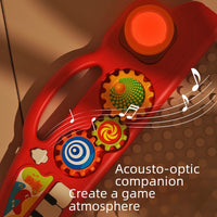 Huanger Montessori Musical Activity Puzzle Board