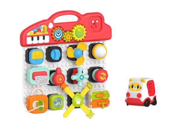 Huanger Montessori Musical Activity Puzzle Board