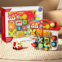 Huanger Montessori Musical Activity Puzzle Board