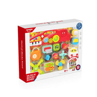 Huanger Montessori Musical Activity Puzzle Board