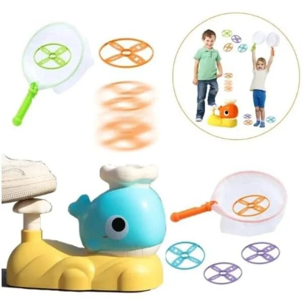 Whale Frisbee Ejection Disc Flying Saucer