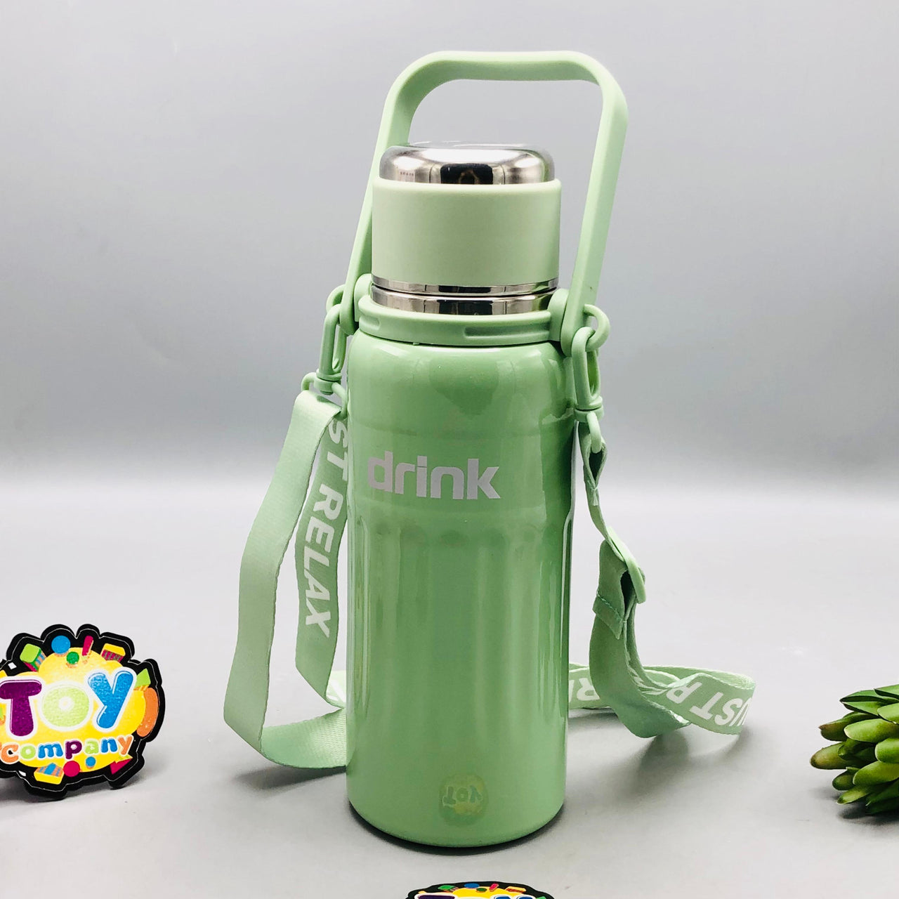 1000ml Stainless Steel Vacuum Insulated Water Bottle - Green