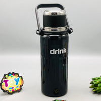 1000ml Stainless Steel Vacuum Insulated Water Bottle - Black