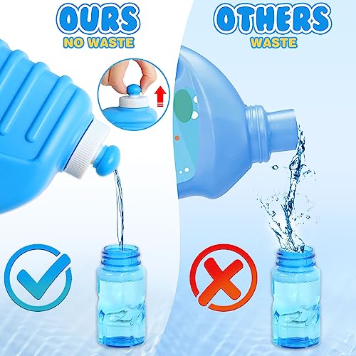 1000ml Colorful Bubble Liquid Solution Bottle
