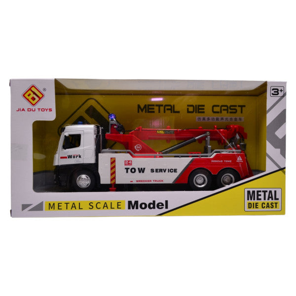 1:18 Diecast Tow Truck Model