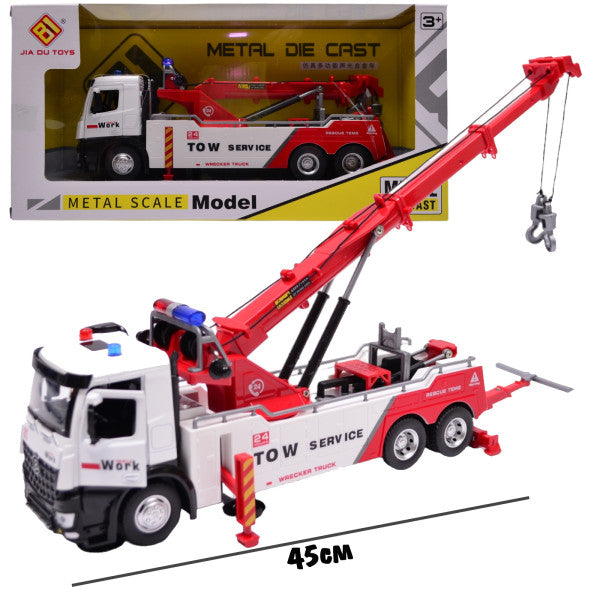 1:18 Diecast Tow Truck Model