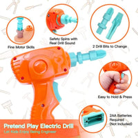 168Pcs DIY Kids Building Blocks Tools Briefcase