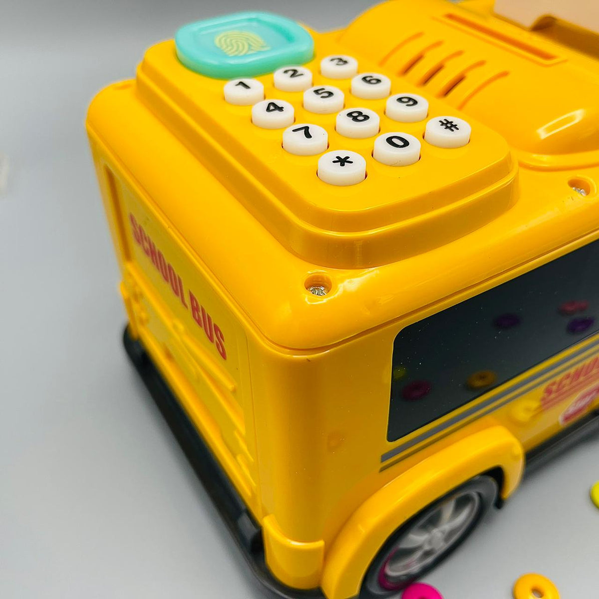 Piggy Bank Money Transporter Car with Password & Fingerprint