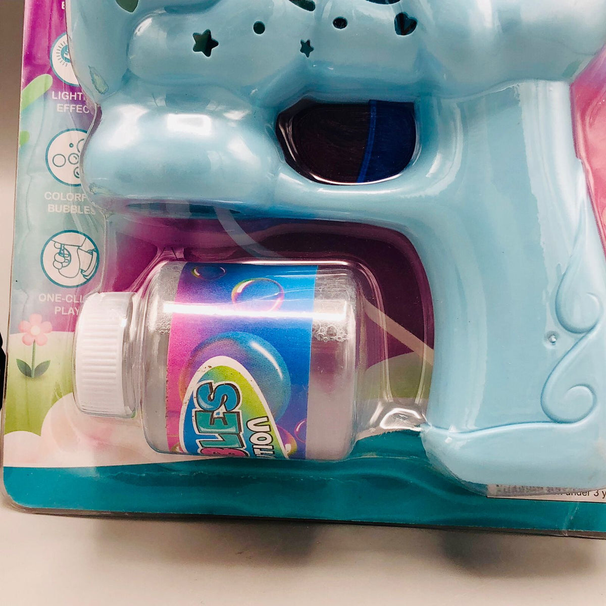 Electric Horse Colourful Bubble Gun