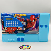 Jumbo Calculator Geometry Box With 2 Pencils For Boys - Assortment