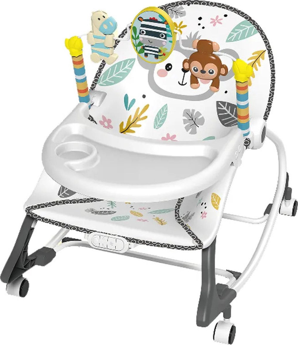 3in1 Multi-functional Baby Dining Plate Chair - White