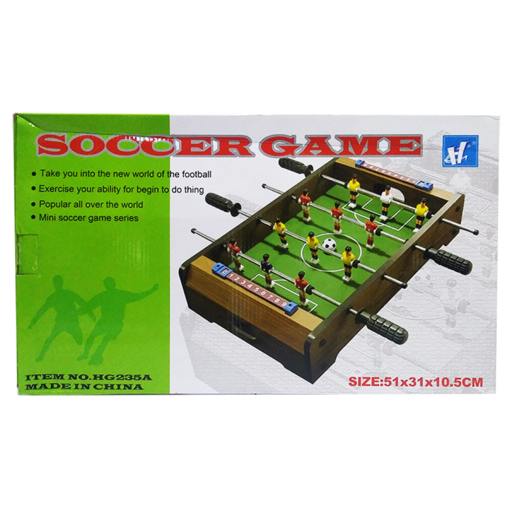 Soccer Game Series - Wood