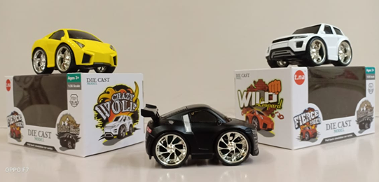 Crazy Wolf Die-Cast Model