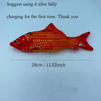 Rechargeable Vibrating Stuff Fish With USB Cable