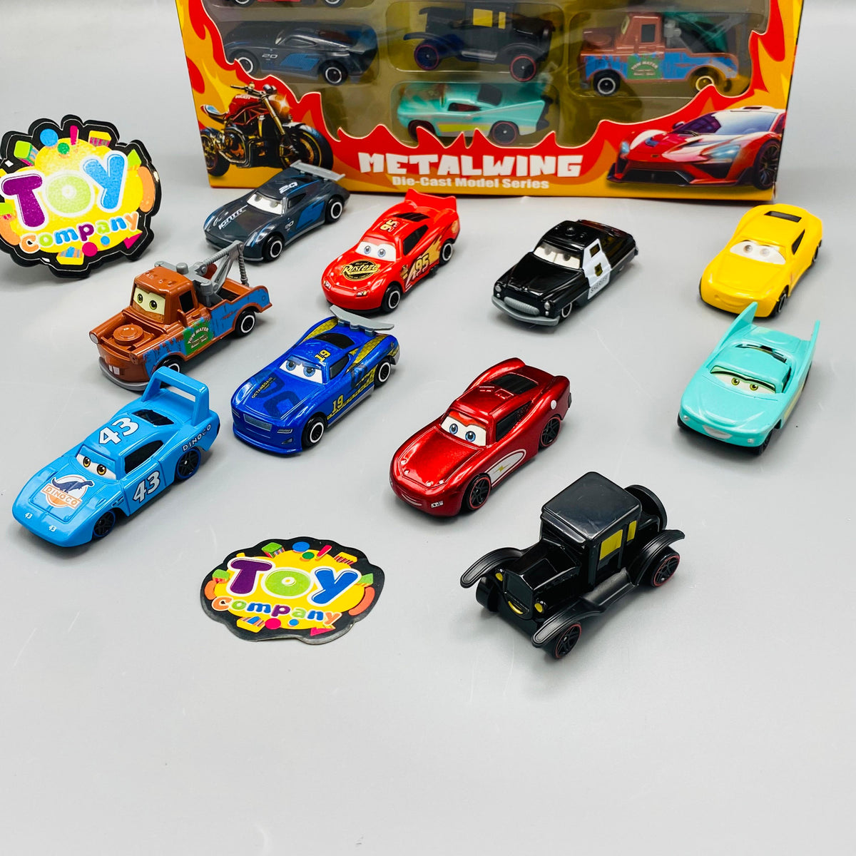 Buy 10Pcs Mini Diecast Disney Pixar Cars Set online in Pakistan. – Toy ...