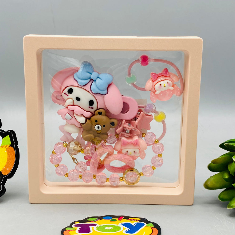 10Pcs My Melody Girls Hair Accessories Set
