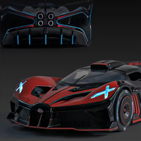 1:24 Diecast Bugatti Bolide Model Car With Smoke