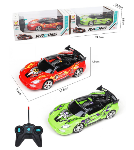 1:20 Remote Control Printed Racing Car