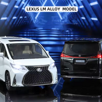 1:24 Diecast Lexus LM300h Van With Key