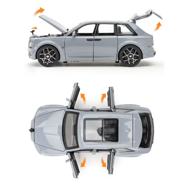 1:32 Diecast Rolls Royce Cullinan Model Car