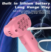Rechargeable Glow-in-The-Dark Rope Light Shooter Toy