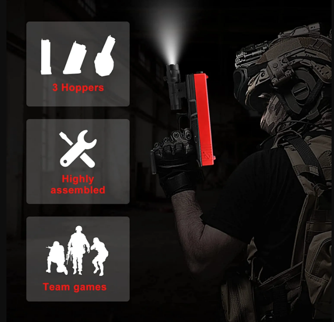Electric Gel Blaster Shooting Elite Gun