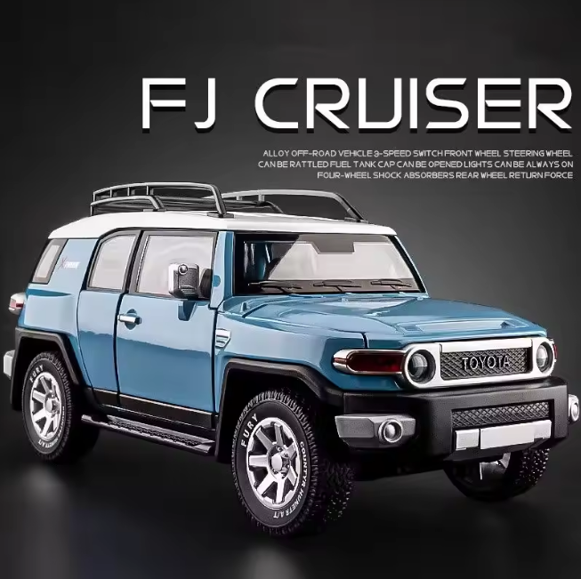 1:24 Diecast Toyota FJ Cruiser Model Car