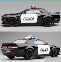 1:24 Diecast Police Dodge Challenger Model Car