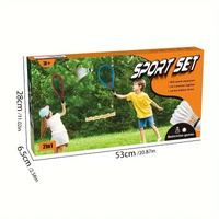 2 in 1 Kids Tennis & Badminton Sports Set