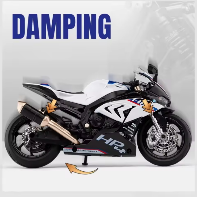 1:12 Diecast BMW HP4 Model Bike