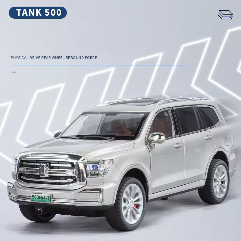 1:24 Diecast Tank 500 Hi4-T SUV Model Car