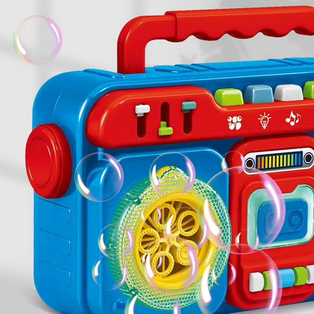 10 Holes Bubble Radio With Light & Music