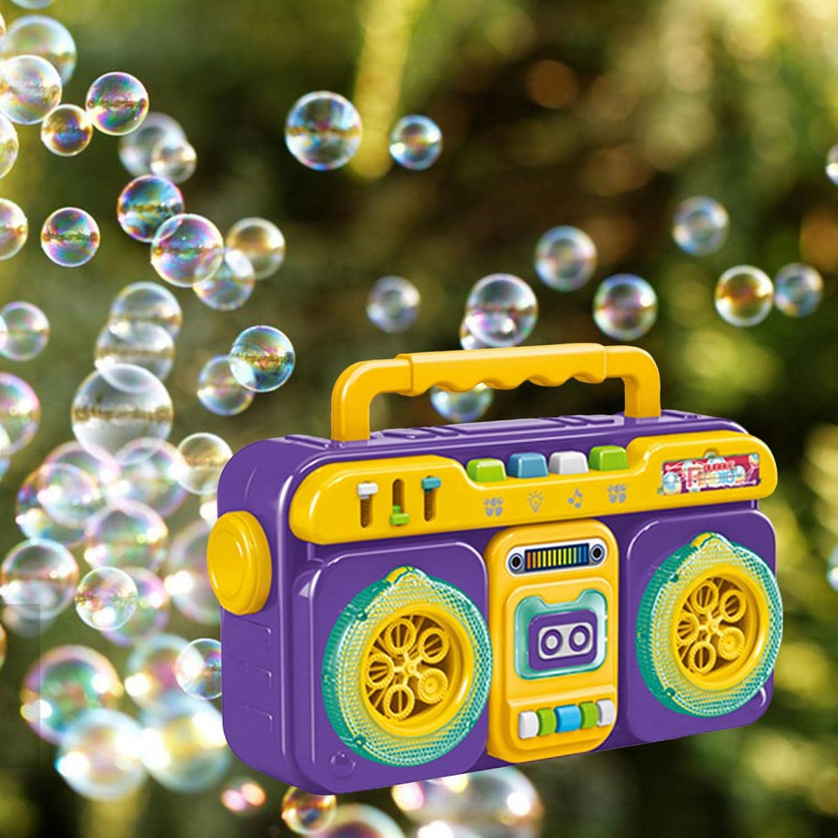 10 Holes Bubble Radio With Light & Music