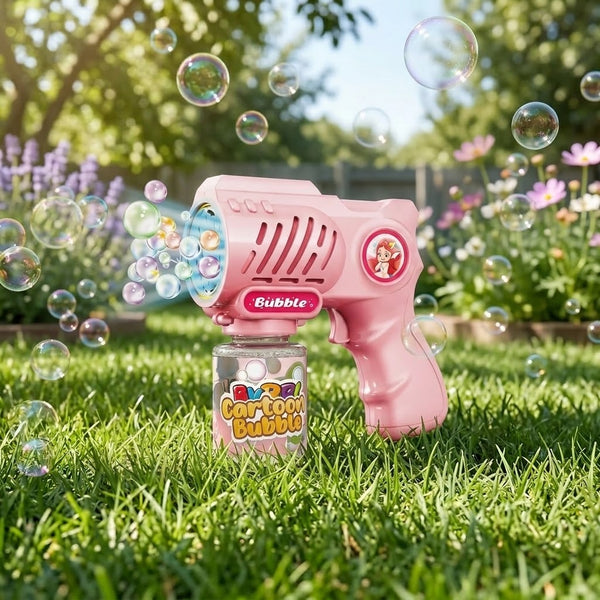 10 Holes Mermaid Colorful Bubble Gun