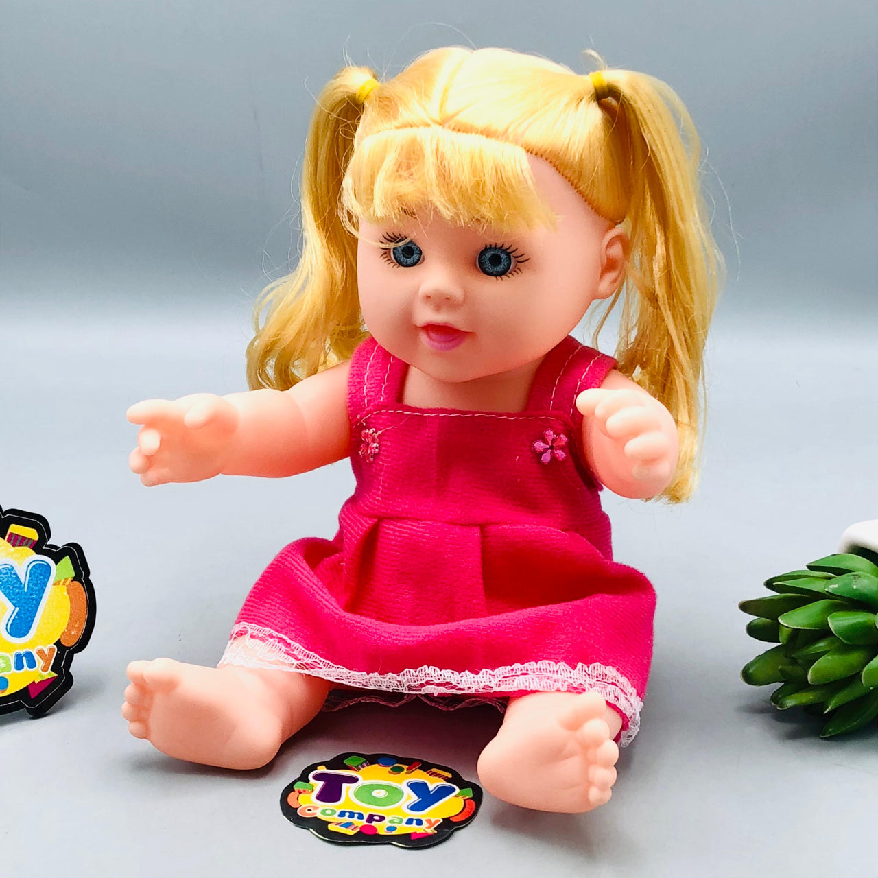 10* Inches Premium Movable Joints Girl Doll With Music