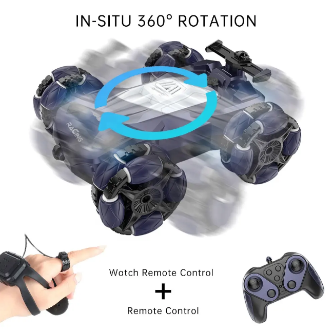 Remote & Gesture Control Spray Stunt Car