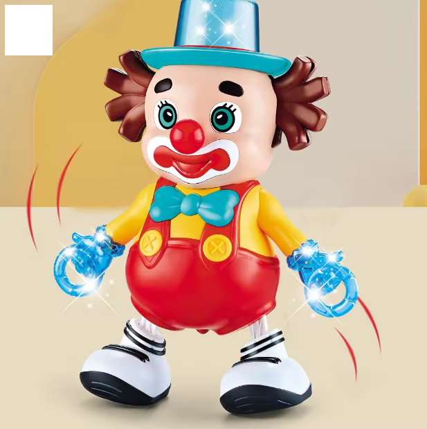 Cute Dancing Clown With Light & Sound