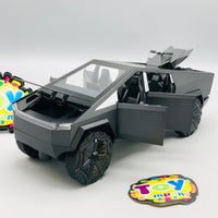 1:24 RC Diecast Tesla Model With Quad Bike