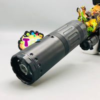 MP5 Water Bullet Shooting Gun With Smoke Silencer