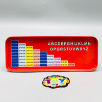 6Pcs Tin Geometry Box For Boys - Assortment