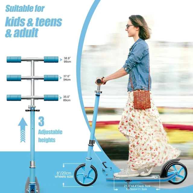 Kids Large Wheel Scooter