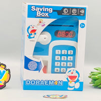 Premium Quality Doraemon Piggy Bank ATM with Finger Print