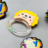 7Pcs Premium Baby Handbell Rattles & Teethers Set