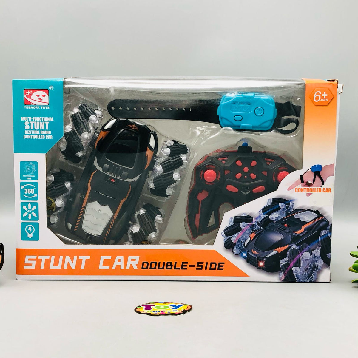 Remote & Gesture Control Double-Sided Stunt Car