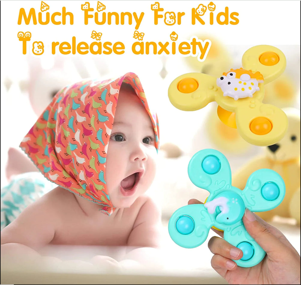 3in1 Sobebear New Born Baby Spinning Rattles