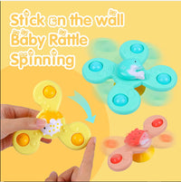 3in1 Sobebear New Born Baby Spinning Rattles